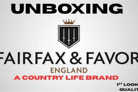Christmas Present Unboxing - Fairfax  and Favour