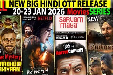 This Week New Hindi OTT Release Date 20-23 JAN l Border2, TereIshkMein, Mark Hindi CrimeMoviesSeries