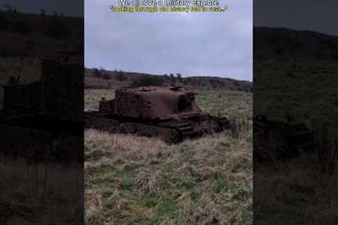 military exploring bunkers old tanks and history...