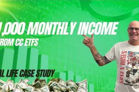 Making $1,000 Per Month in Passive Income From a $50K Portfolio | Covered Call ETF Case Study (2026)
