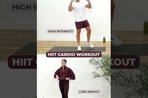 HIIT Cardio | High Intensity or Low Impact...Your Choice