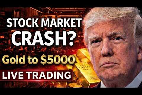 US Stock Market Sell-Off, Trump Speaking Today | Live Trading Stocks Futures