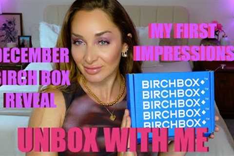 December Birchbox Unboxing 💙💗 | $14-$25 Monthly Beauty Subscription Review &amp; First Impressions