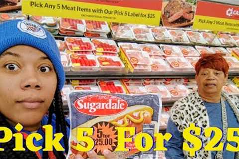 PICK 5 FOR ONLY $25 🤑+Grocery SHOPPING 