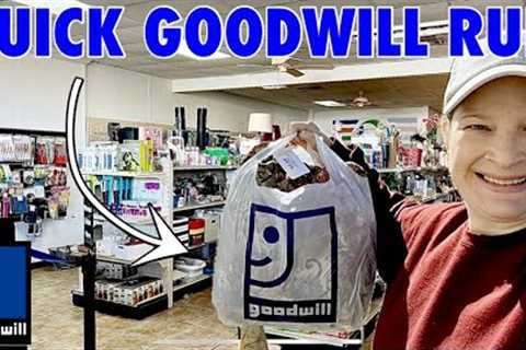 A Successful In &amp; Out Goodwill Run | Quick Thrift With Me