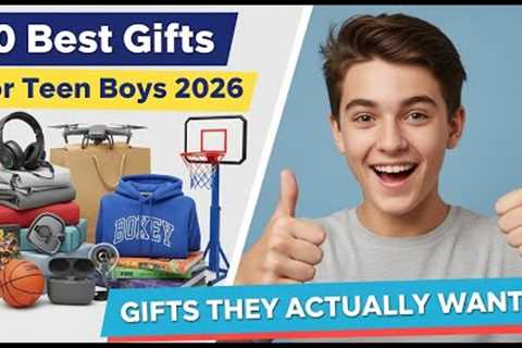 30 Best Gifts for Teen Boys 2026 🎁 (Gifts They Actually Want!)