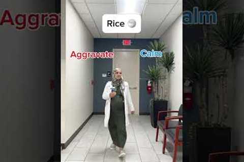Foods that AGGRAVATE IBS Vs CALM IBS 🍌🍚🫘🍎With registered dietitian, Mona Khalil, PhD,RDN,LD