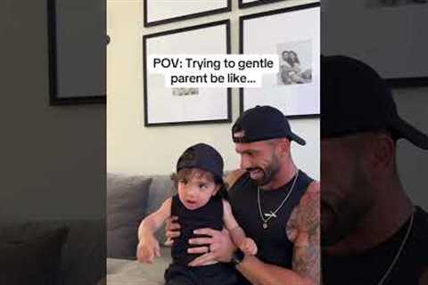 Gentle Parenting Gone Wrong 😂 #parenting #parentinghumor #toddlerhumor