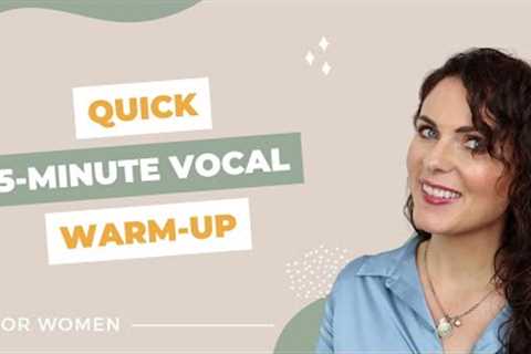 fast singing vocal warm up