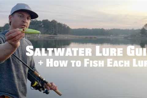 How to Fish Saltwater Lures - Inshore Fishing Tips