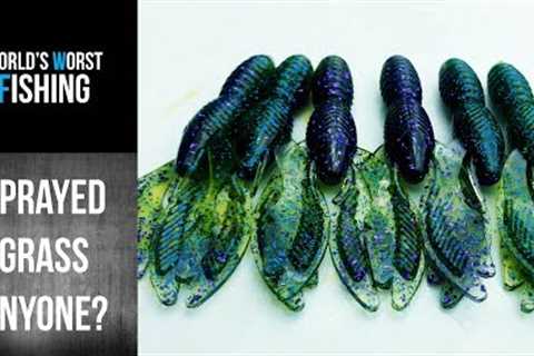 POPULAR COLORS: SPRAYED GRASS.  How To Make Fishing Lures!