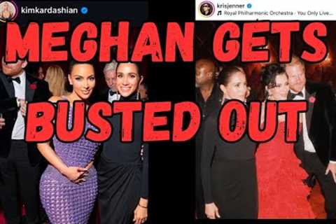 Meghan Markle GETS BUSTED OUT by Someone at Kris Jenner Party