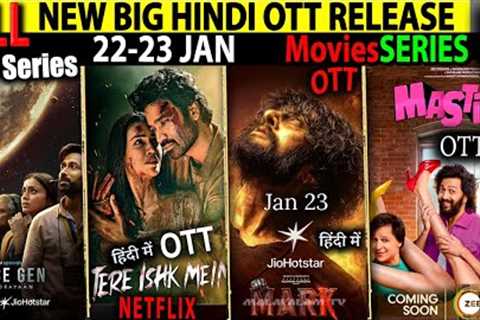 FRIDAY New Hindi OTT Release 22-23JAN l Border2, TereIshkMein, MARK, Masti4, Serai CrimeMoviesSeries