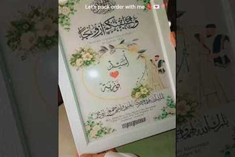 Wedding frame idea 💡🫀💌 #trending #viralshorts #customizedgifts #weddingframe