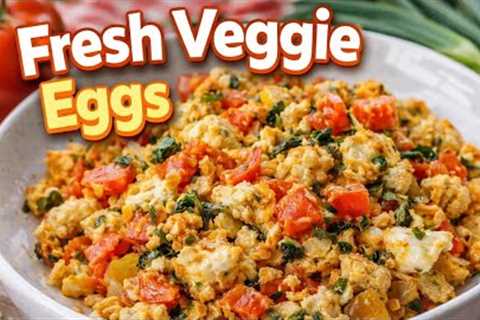 Fresh Veggie Eggs | Healthy, Flavor-Packed Breakfast in Minutes