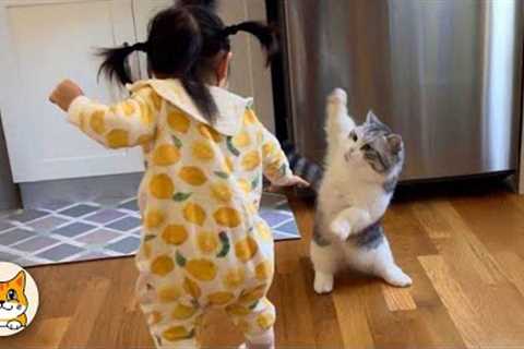 When Your Kids Are Raised by a Cat 😂