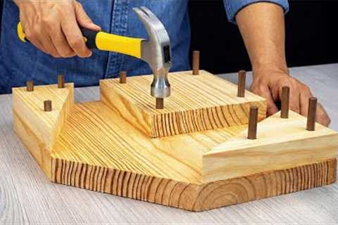 An amazing invention by a master carpenter has astonished engineers! Simple woodworking tools.