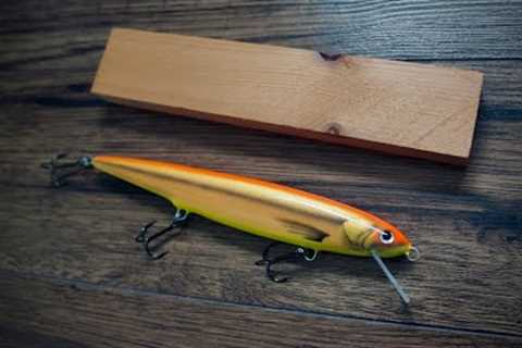Lure making | Classic Crankbait from scrap wood