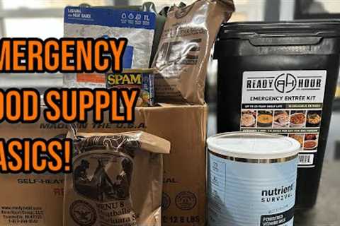 Emergency Food Supply Basics - Start HERE | Prepping 101