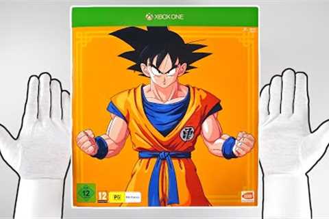 Dragon Ball Z Kakarot Collector's Edition Unboxing + Xbox One X Gameplay