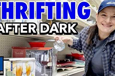 After Dark at Goodwill 😳 | Thrift With Me + Haul