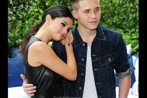 Did Brooklyn really have a crush on Selena Gomez? 😳 #brooklynbeckham #selenagomez #shorts