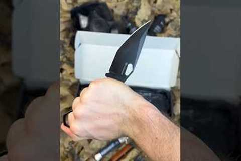 I found a secret weapon stash 🤫📦 #mysterybox #found #mysteryknives #ASMR