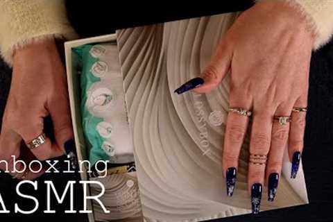 ASMR Glossybox ✨DOUBLE✨ Beauty Unboxing  (🎧 soft spoken, tapping, scratching)