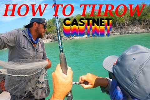 How to throw a Cast Net - True reality of a Youtube Fisherman!