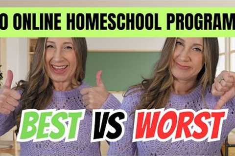TOP 20 ONLINE HOMESCHOOLING PROGRAMS 👌 - Ultimate Guide to Online Homeschool Curriculum 2026