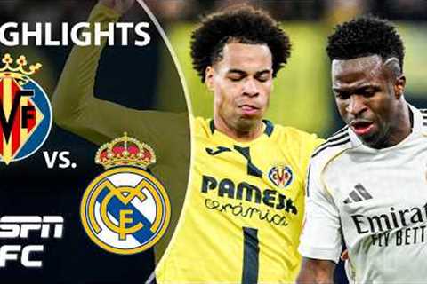 Villarreal vs. Real Madrid | LALIGA Highlights | ESPN FC