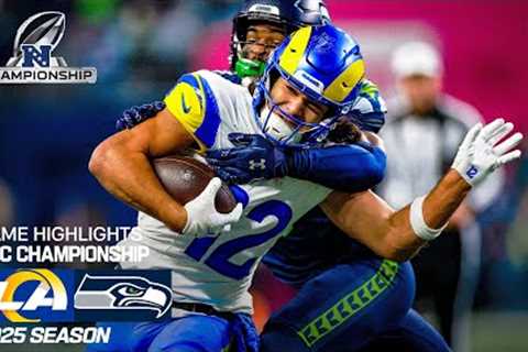 Los Angeles Rams vs Seattle Seahawks Game Highlights | 2025 NFL Season NFC Championship