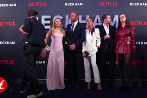 Nicola Peltz reluctant to pose for Beckham family red carpet photo in resurfaced footage