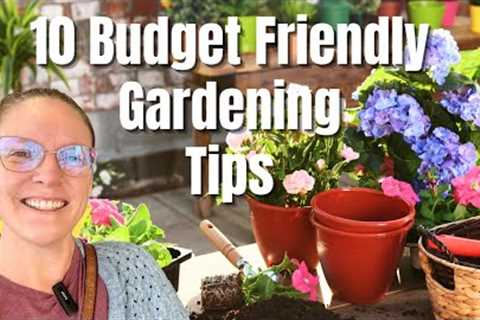 🌿10 Budget-Friendly Gardening Tips for Beginners | Save Money &amp; Grow Your Dream Garden 🌸