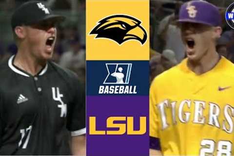 Southern Miss vs #13 LSU | 2019 Regional Final | College Baseball Highlights