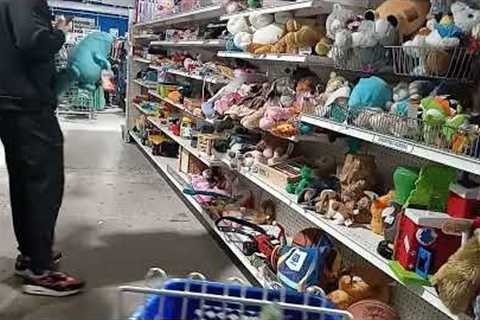 SHOPPING AT THE GOODWILL THRIFT STORE