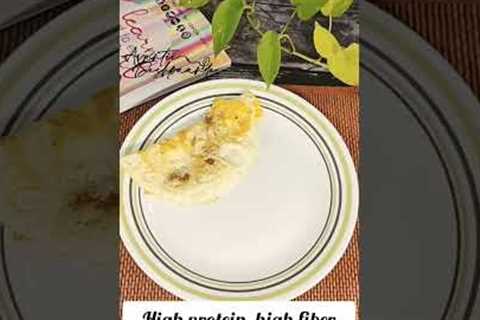Weight loss breakfast recipe..no carbs, high protein recipe by a nutritionist
