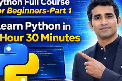 Python Tutorial for Beginners - Full Basics Guide – Part 1 (with Notes &amp; Practice Questions)