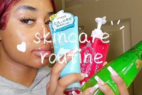 4-STEP SKINCARE ROUTINE ✨ |  Acne prone, dull, dry skin.