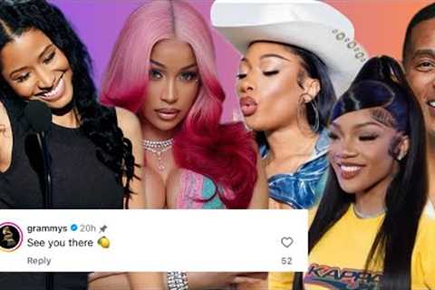 ‼️Grammys BEG Nicki Minaj for ATTENTION! Megan owns Tokyo, Glorilla snatched. Stefon Tattoo &amp;..