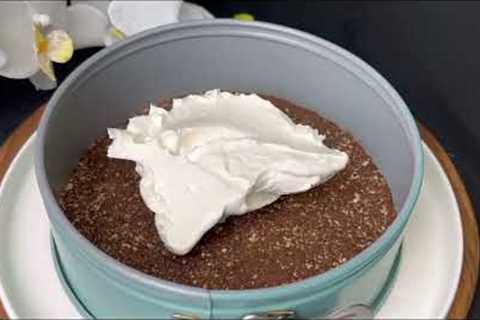 No Bake Chocolate Wafer Cake | Easy Creamy Dessert Recipe