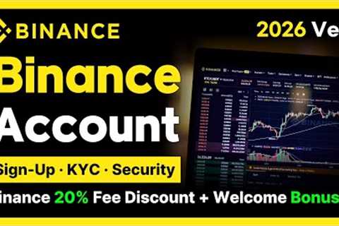 Binance Account Create : Complete Tutorial for Beginners (2026) # BinanceAccountCreate