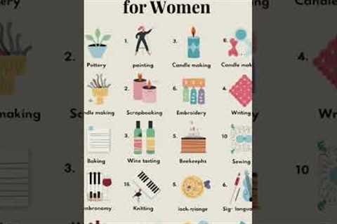Best hobbies for women to improve life #music #world #beingmyself #mylife #women