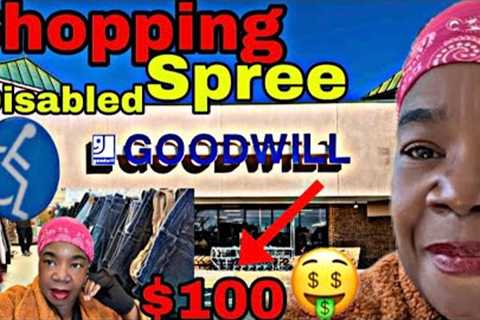SENIOR DISCOUNT DAY SHOPPING WITH HARRY I GOT THE BEST DEALS AT GOODWILL &amp; I GOT CHANGE BACK..