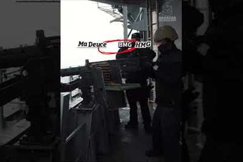 US Navy 7.62mm, 12.7mm, 20mm and 25mm machine guns