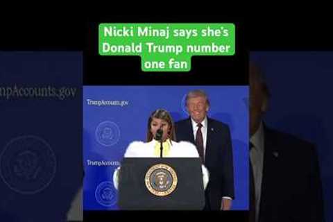 #nickiminaj #donaldtrump #shorts