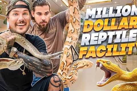 $1,000,000 Exotic Reptile ZOO PRIVATE TOUR! *INSANE*