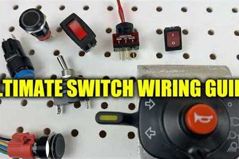 How to Wire 12v Switches LED Halo Toggle Rocker Combination FOR BEGINNERS!