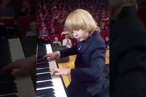 Young kid plays piano like a pro #piano
