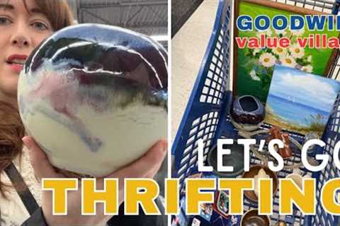 My Thrifting Good Luck Charm! | Goodwill Thrift with Me | Vintage Haul